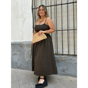 Vestido marron