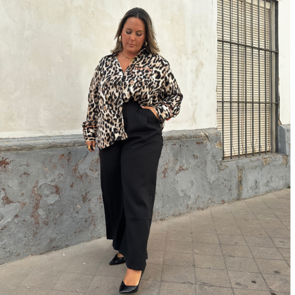 Pantalón Blanca Negro talla s/m