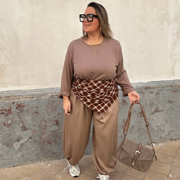 Pañuelo/bufanda cuadros