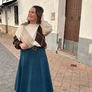 Diseño sin título (42) (1) Falda de pana azul petroleo