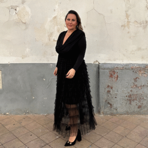 Diseño sin título (49) (1) Falda de tul negra con mini volantes