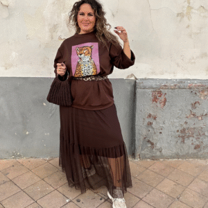 Diseño sin título (75) (1) Sudadera leopardo chocolate