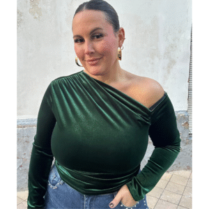 Diseño sin título (99) (1) Top terciopelo verde botella