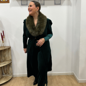 Estola verde botella