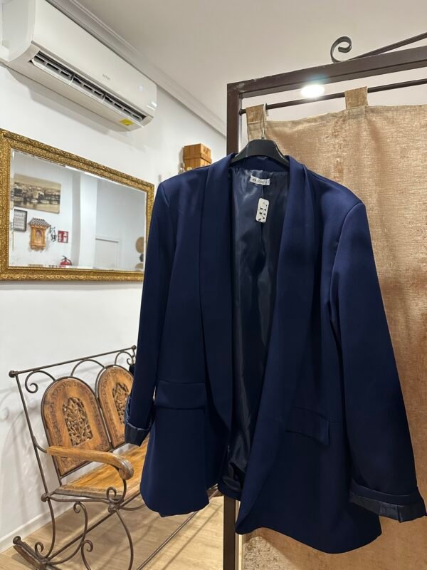 Blazer azul marina
