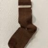 Calcetines marrones raya