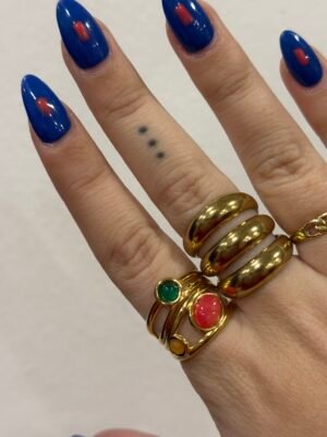 Anillo tricolor