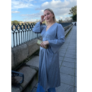 Camisola gris perlada