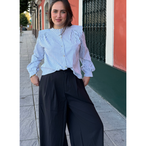 Camisa rallas con hombreras