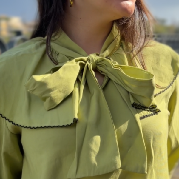 Camisa Gloria pistacho