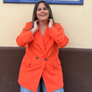 Chaqueta cruzada caldera