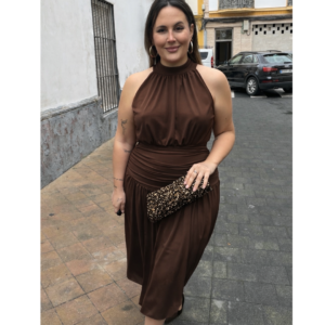 Vestido Amor chocolate