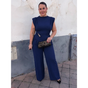 Conjunto  Angela azul marino