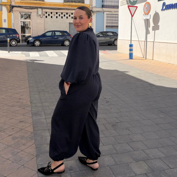 Pantalon pureza azul marino