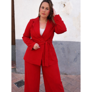 Pantalon traje rojo