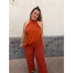 Top lencero teja