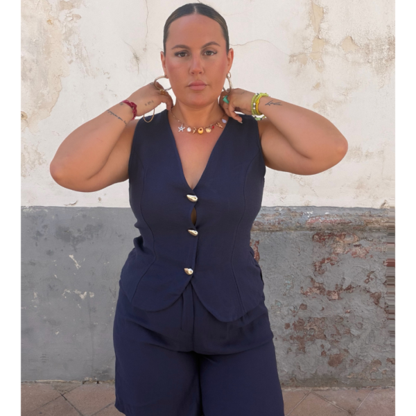 Conjunto Azul marino