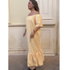 Vestido vichy amarillo
