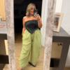 Pantalon verde lima