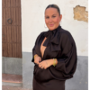 Vestido murcielago negro