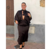 Vestido murcielago negro