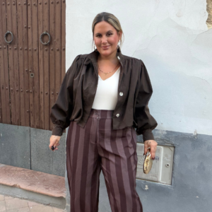 Bomber /camisa marron